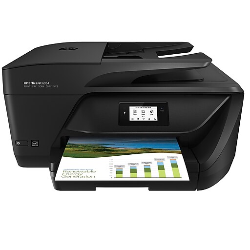 HP OfficeJet 6954 AllinOne InkJet Printer at Staples