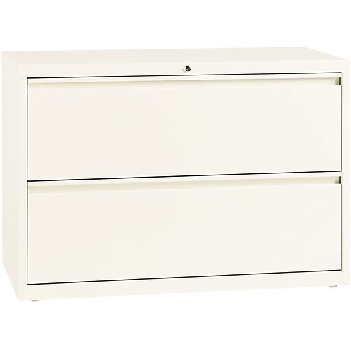 Shop Staples For Hirsh Hl10000 Lateral File 2 Drawer Cloud 42 W