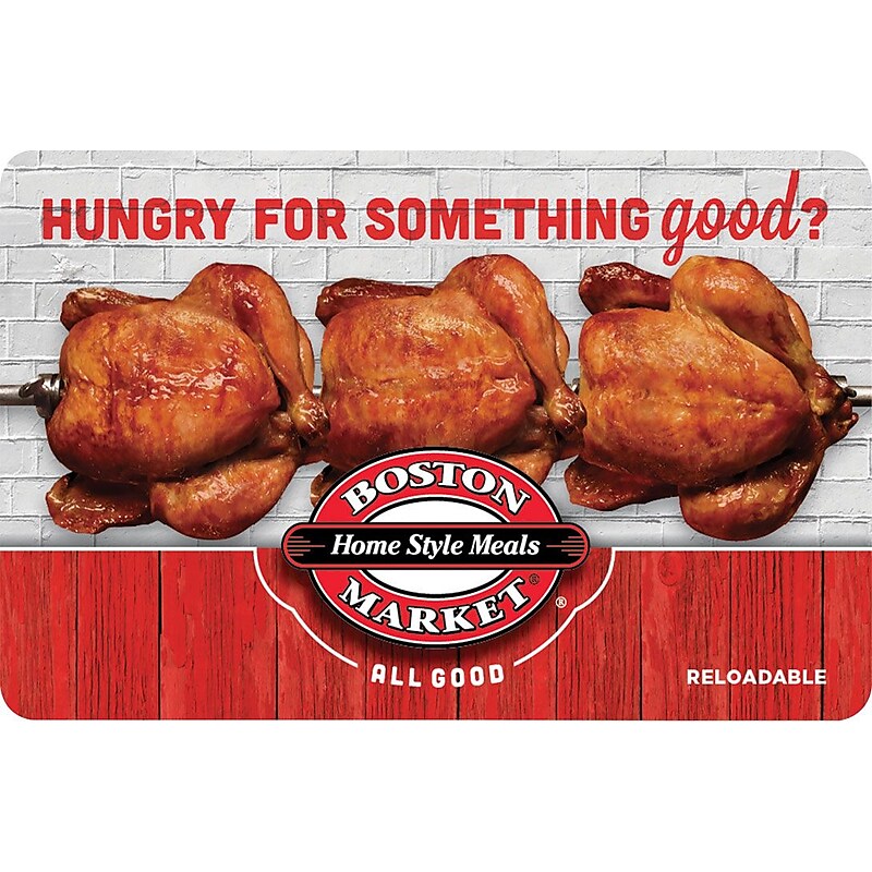 Boston Market Gift Card $100 (Email Delivery) image 1