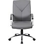Boss Leather Accent Chair, Gray (B10101-GY)~#|#~s1047037_sc7