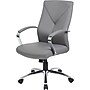Boss Leather Accent Chair, Gray (B10101-GY)~#|#~s1047038_sc7