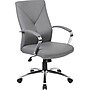 Boss Leather Accent Chair, Gray (B10101-GY)~#|#~s1047041_sc7