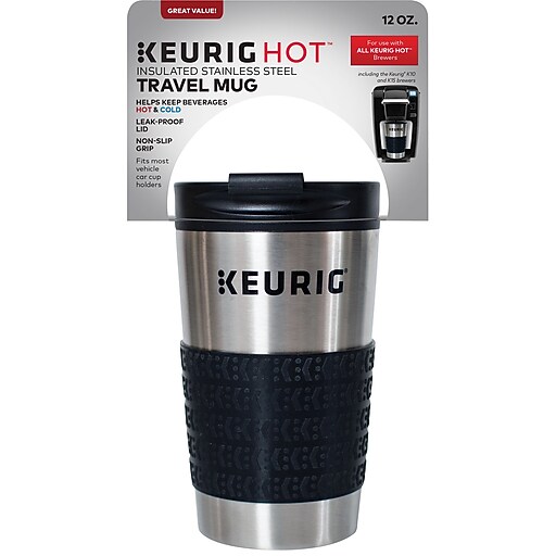 Keurig Stainless Steel Travel Mug 12 oz (2445803) at Staples