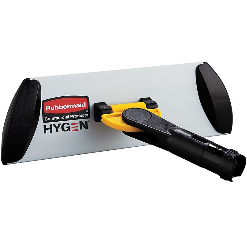 Rubbermaid HYGEN Quick-Connect Wet Mop Frame, Yellow (RCPQ550) image 1
