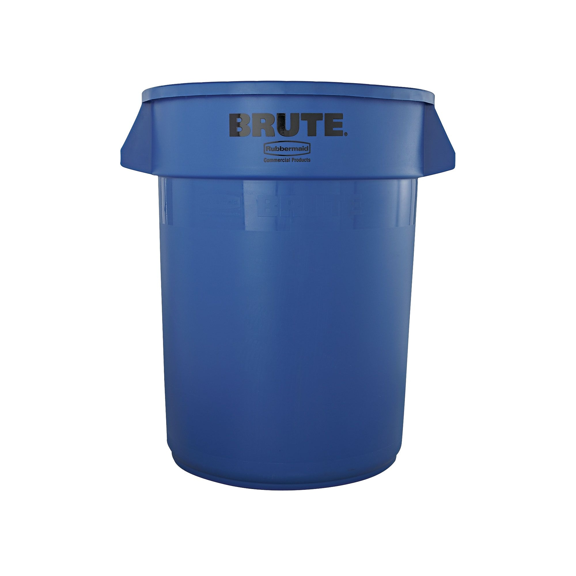 Rubbermaid Round Brute Trash Can Receptacle, Blue, 32 gal./121.12 liters Sansujyuku sansujyuku.com