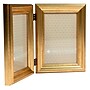 Lawrence Frames 4x6 Hinged Double Sutter Burnished Gold Picture Frame~#|#~s1048319_sc7