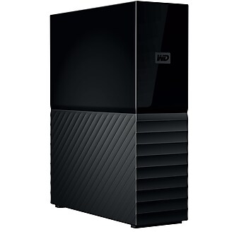 WD MY BOOK 4TB USB 3.0 External Hard Drive, Black (WDBBGB0040HBK)