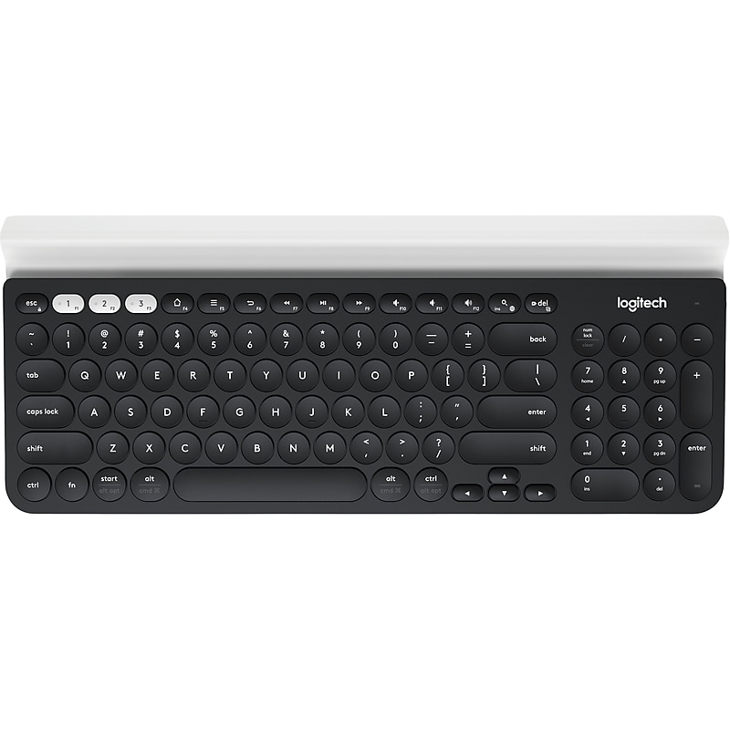 Logitech K780 Wireless Keyboard, Multi-Device, Black (920-008149) image 1