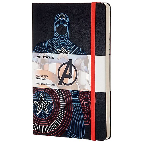 Moleskine, Limited Edition Notebook, The Avengers, Captain America