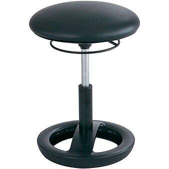 Twixt® Active Seating Desk Height Chair, Black Vinyl