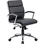 Boss CaresoftPlus Executive Series High Back Executive Chair with Metal Chrome Finish, Black (B9476-BK)~#|#~s1051486_sc7