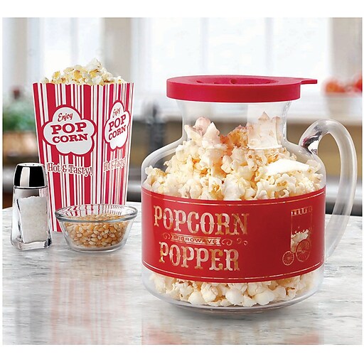 Refinery Microwave Popcorn Popper at Staples