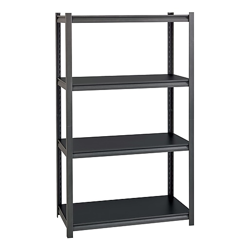 Iron Horse 3200 Concealed Rivet 4Shelf Metal Stand Alone Shelving Unit
