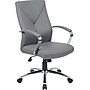 Boss Leather Accent Chair, Gray (B10101-GY)~#|#~s1053489_sc7