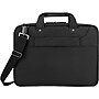 Targus Zip-Thru Laptop Briefcase, Black Nylon (CUCT02UA14S)~#|#~s1053512_sc7