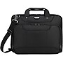 Targus Zip-Thru Laptop Briefcase, Black Nylon (CUCT02UA14S)~#|#~s1053513_sc7