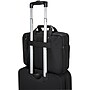 Targus Zip-Thru Laptop Briefcase, Black Nylon (CUCT02UA14S)~#|#~s1053515_sc7