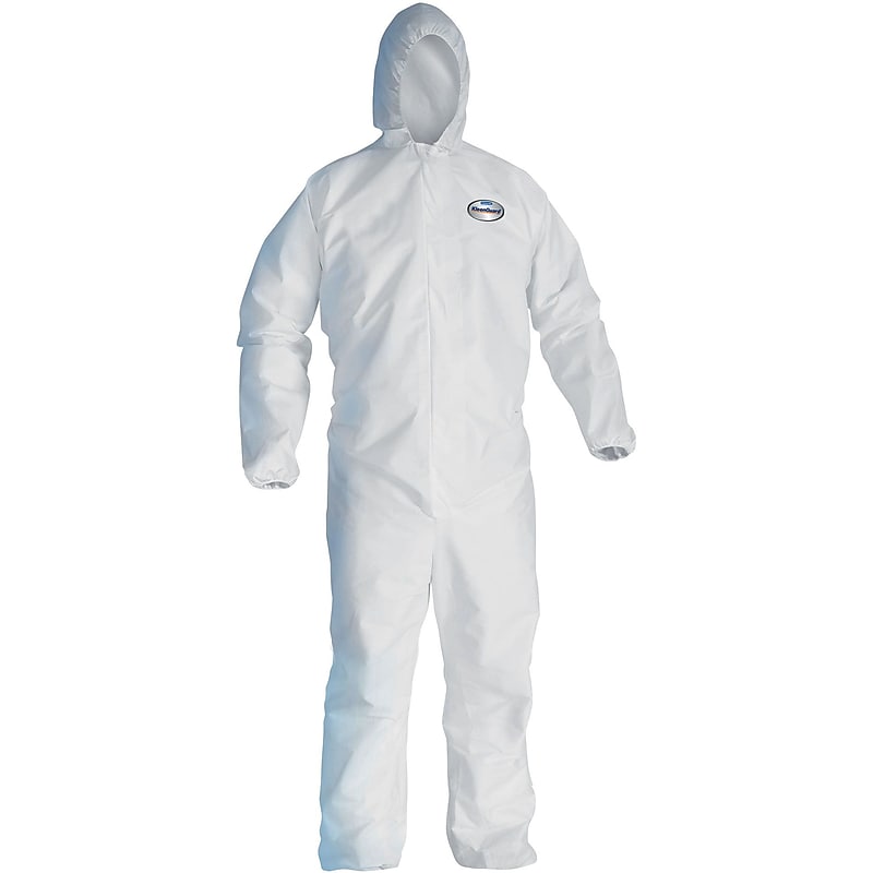 Kleenguard Liquid & Particle Protection Coverall, A40, 3XL, Hooded, 25/Carton (44326) image 1