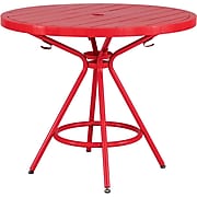 Safco CoGo Round Table, 36" Dia., Red (4362RD)