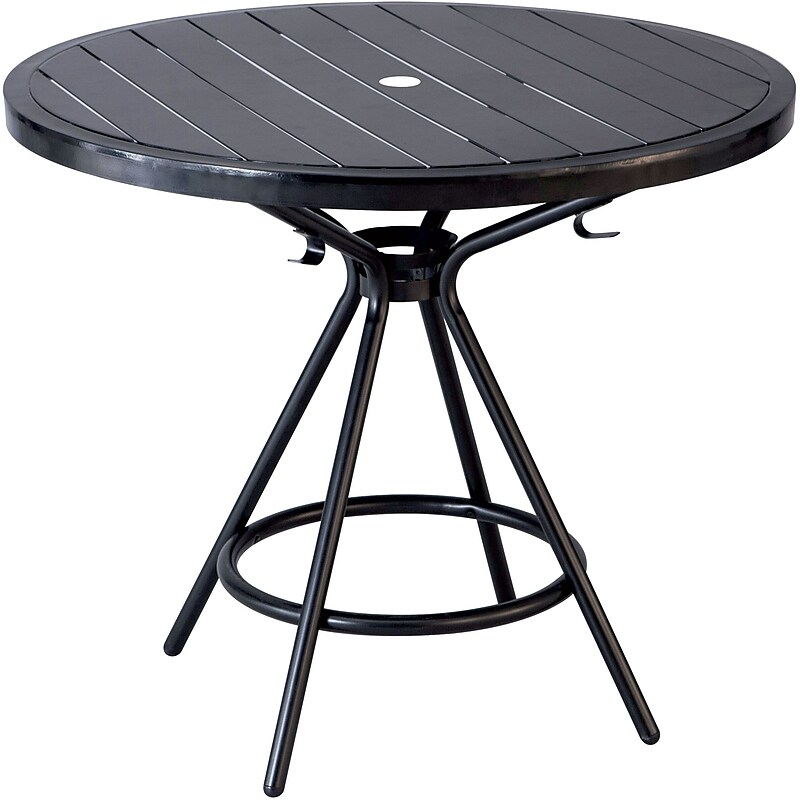 Safco CoGo Round Table, 36"Dia., Black (4362BL) image 1
