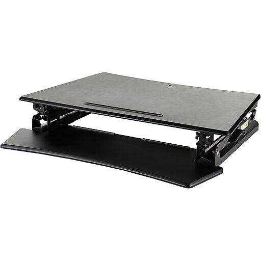 Staples Sit to Stand Adjustable Desk Riser, 35" Staples