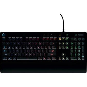 Logitech Prodigy G213 Wired Gaming Keyboard, Black (920-008083)