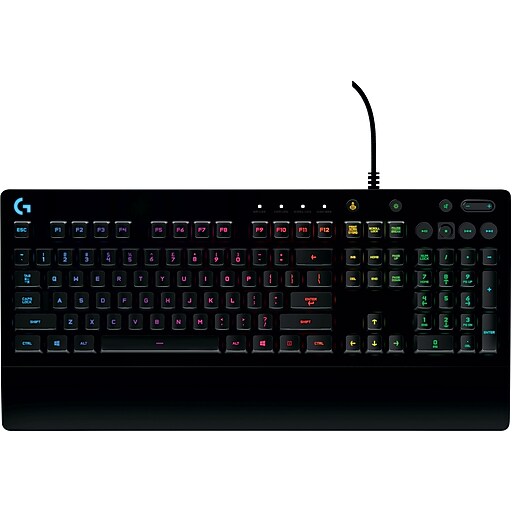 ロジクール　ゲーミングキーボード　G213 Logitech Prodigy G213 Wired Gaming Keyboard, Black (920-008083