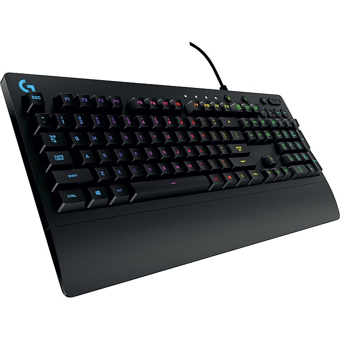 Logitech Prodigy G213 Wired Gaming Keyboard, Black (920-008083