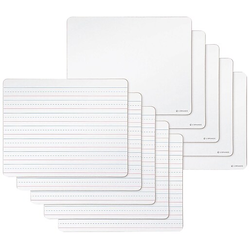 Essentials Dry Erase Lap Boards 9 x 12 Inches Pack of 24