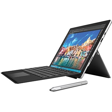 Microsoft Surface Pro 4 (CR5-00001) 12.3″ Laptop, 6th Gen Core i5, 4GB RAM, 128GB SSD