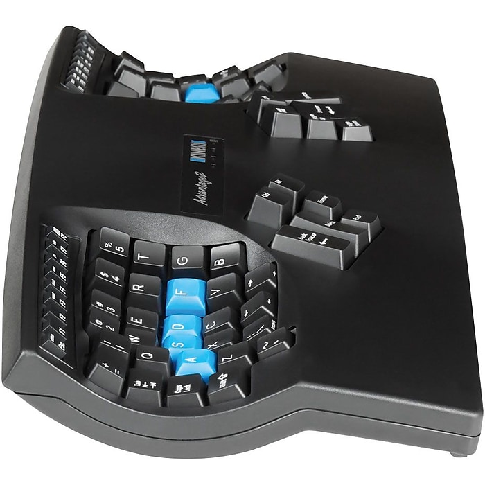 Kinesis Advantage2 Ergonomic Keyboard, Black (KB600) | Staples Kinesis Advantage2 Ergonomic Keyboard, Black (KB600) | Staples