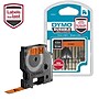 DYMO D1 1978367 Label Maker Tape, 1/2"W, Black on Orange~#|#~s1057522_sc7