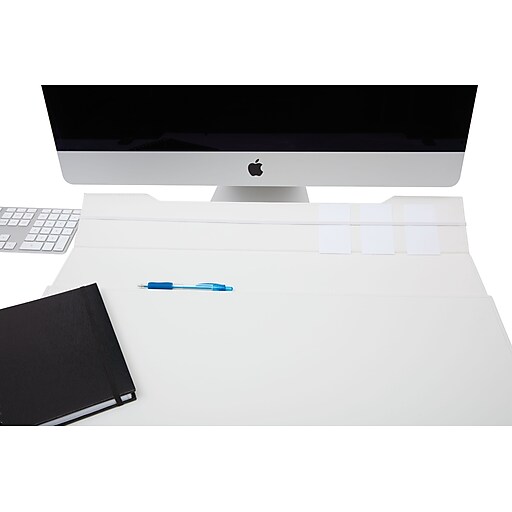 Shop Staples For Office By Martha Stewart Medium Desk Pad White