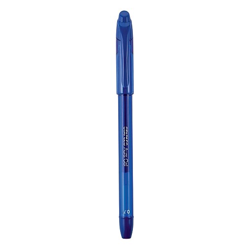 Staples® Aura™ Gel Stick Pens Med 0.7mm, Blue, 12pk (50795) at Staples
