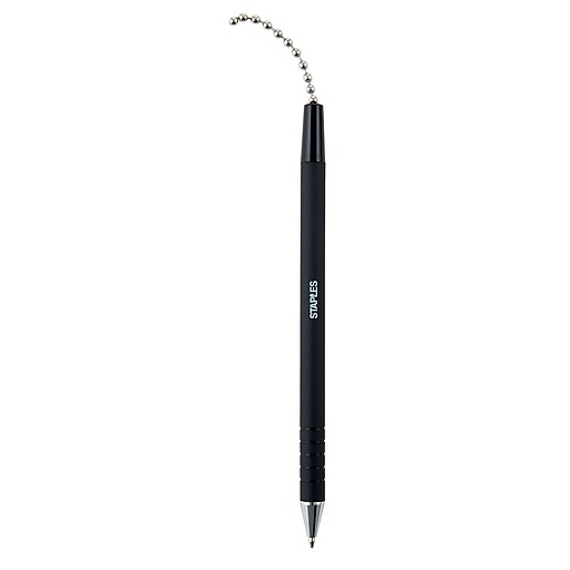 Staples Anchor Pen Refill, Medium, Black, Each (31642CC) at Staples
