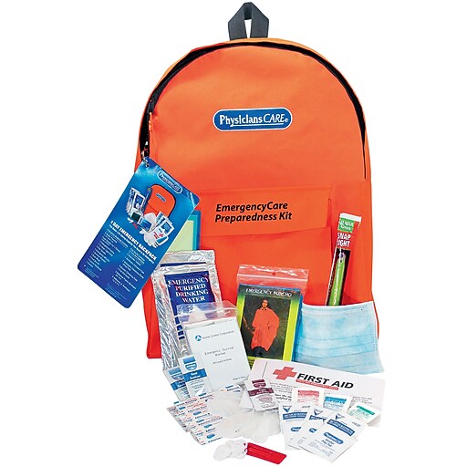 ☆ドリーム荒牧店☆【未開封品】EMERGENCY KIT 67PC 災害救援バッグ　ag-et094 First Aid Only 43-Piece Emergency Preparedness Kit (90123) | Staples