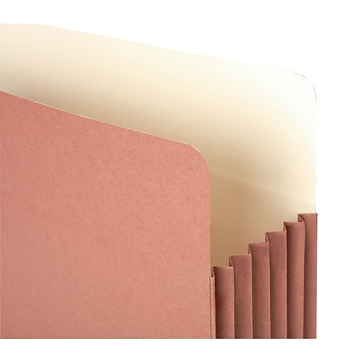 Staples Expanding File Pockets, 5 1/4" Expansion, Letter, 10/Pack Staples