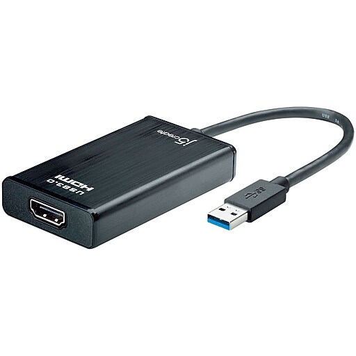 j5create JUA350 USB 3.0 HDMI/DVI Display Adapter Staples