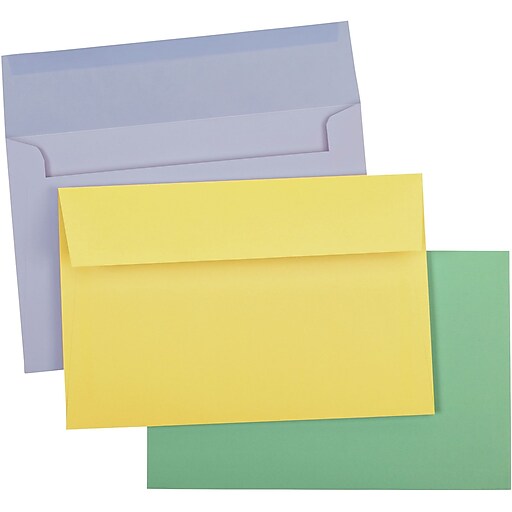 Greeting Card Envelope, Pastel 1 Assorted at Staples