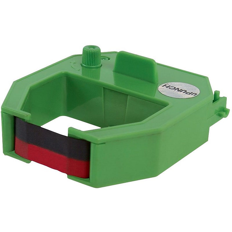 uPunch Ribbon for uPunch Time Clocks, Green (HNRG10) image 1