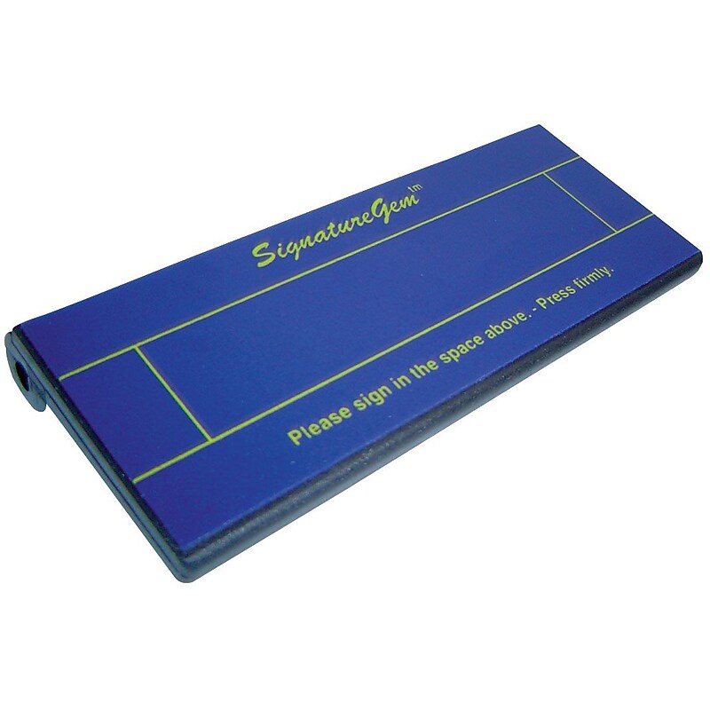 Topaz SignatureGem 1" x 5" T-S261-HSB-R USB Electronic Signature Pad image 1