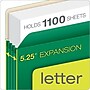 Pendaflex 10% Recycled Reinforced File Pocket, 5 1/4" Expansion, Letter Size, Green (2366397)~#|#~s1061736_sc7