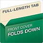 Pendaflex 10% Recycled Reinforced File Pocket, 5 1/4" Expansion, Letter Size, Green (2366397)~#|#~s1061739_sc7