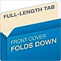 Pendaflex 10% Recycled Reinforced File Pocket, 5 1/4" Expansion, Letter Size, Blue (2371146)~#|#~s1061744_sc7