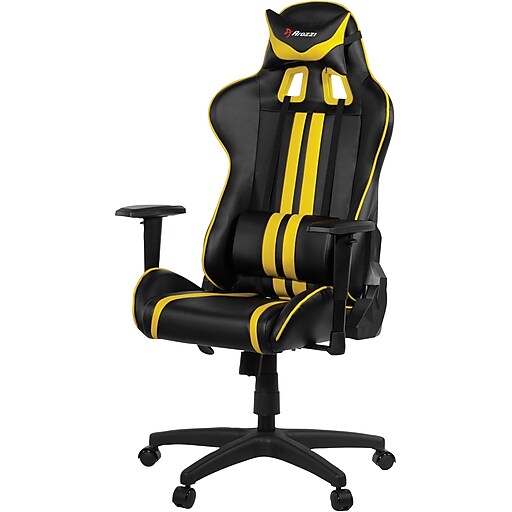 Mezzo Advanced Gaming Chair Yellow at Staples