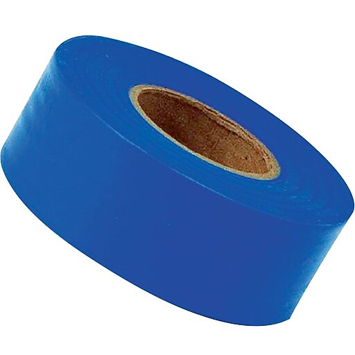Irwin StraitLine Flagging Tapes, Blue, 300' Length, 24/RL (58665903) Staples