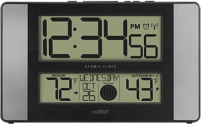 La Crosse Technology Atomic Digital Wall Clock - Thumbnail 5