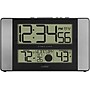 La Crosse Technology Atomic Digital Clock with Temperature and Moon Phase, Aluminum finish (513-1417AL)~#|#~s1062962_sc7
