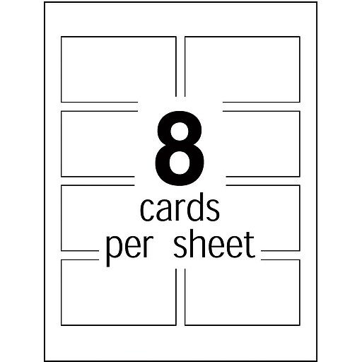 Avery® Inkjet Business Cards Staples