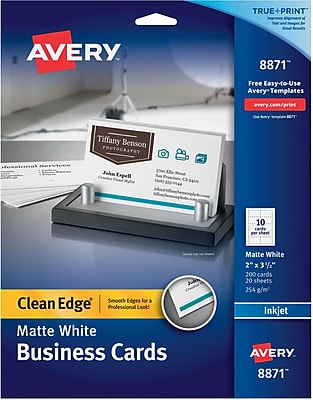 Avery Clean Edge Printable Inkjet - S1063168 Sc7
